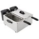 Caterlite dubbele friteuse voor licht gebruik 2x 3,5L