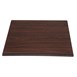 Bolero vierkant tafelblad donkerbruin 60cm