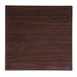 Bolero vierkant tafelblad donkerbruin 60cm