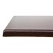 Bolero vierkant tafelblad donkerbruin 60cm