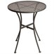 Bolero ronde stalen terrastafel grijs 60cm