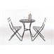 Bolero ronde stalen bistrotafel zwart 60cm