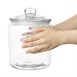 Olympia glazen voorraadpot 25,2(h)x20(Ø)cm 3,8L