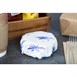 Vetvrij hamburger papier blauw (1000 stuks)