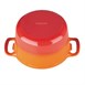 Vogue ronde inductie braadpan oranje 20,5(Ø)cm 3,2L