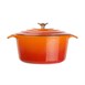 Vogue ronde inductie braadpan oranje 4L
