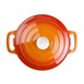 Vogue ronde inductie braadpan oranje 4L