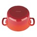 Vogue ronde inductie braadpan rood 3,2L