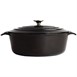 Vogue ovale inductie braadpan zwart 6L