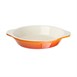 Vogue ronde gietijzeren gratineerschaal oranje 0,4L