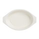 Vogue ovale gietijzeren gratineerschaal rood 0,65L
