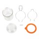 Vogue set conservenpotten 30cl (6 stuks)
