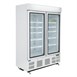 Polar g-serie rechtopstaande vitrinediepvriezer 920ltr wit