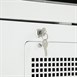 Polar g-serie rechtopstaande vitrinediepvriezer 920ltr wit