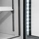 Polar g-serie rechtopstaande vitrinediepvriezer 920ltr wit