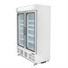 Polar g-serie rechtopstaande vitrinediepvriezer 920ltr wit