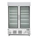Polar g-serie rechtopstaande vitrinediepvriezer 920ltr wit