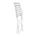 Bolero opklapbare terrasstoelen grijs (2 stuks)