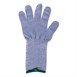Blauwe snijbestendige handschoen