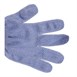 Blauwe snijbestendige handschoen