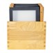 Securit menumappen set met houten box A4 zwart (20 stuks)