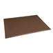 Hygiplas HDPE snijplank bruin 600x450x12mm