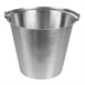 Jantex roestvrijstalen emmer 12ltr