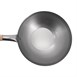 Vogue lichtstalen wok met vlakke bodem 330 mm