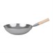 Vogue zacht stalen wok met platte bodem 35,5cm