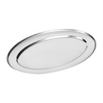 Olympia ovale RVS serveerschaal 40cm