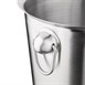 Olympia geborsteld RVS wijn- en champagnekoeler 19cm