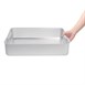 Vogue extra diepe aluminium braadslede 47cm