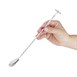 Olympia RVS gedraaide cocktaillepel met stamper 27cm