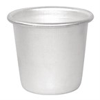 Vogue aluminium extra diepe moussevorm/puddingvorm 5 x 5,5cm 80ml