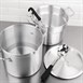 Vogue aluminium pan met au bain marie inzet 10L