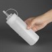 Vogue knijpfles/doseerfles transparant 340ml