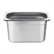 Vogue roestvrijstalen 1/4 gastronorm bak 150mm