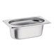 Vogue roestvrijstalen 1/9 gastronorm bak 65mm