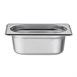 Vogue roestvrijstalen 1/9 gastronorm bak 65mm