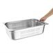 Vogue geperforeerde RVS GN 1/1 bak 150mm