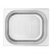 Vogue geperforeerde RVS GN 1/2 bak 150mm