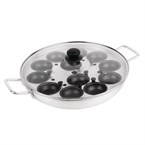 Vogue aluminium eierpocherset 35cm
