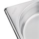 Vogue roestvrijstalen 1/2 gastronorm bak 65mm