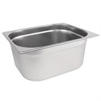 Vogue roestvrijstalen 1/2 gastronorm bak 150mm