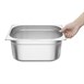 Vogue roestvrijstalen 1/2 gastronorm bak 150mm