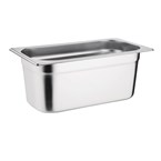 Vogue roestvrijstalen 1/3 gastronorm bak 100mm