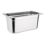 Vogue roestvrij staal 1/3 gastronorm bak 150 mm