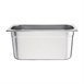 Vogue roestvrij staal 1/3 gastronorm bak 150 mm
