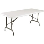 Bolero klaptafel wit 183cm
