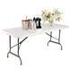 Bolero klaptafel wit 183cm